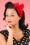 Pinup Couture TopVintage exclusive ~ Natasha Dress in Black White polka sateen 44 4587 20130228 0226