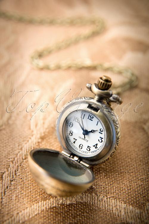 From Paris with Love! - All the Time in the World Necklace Watch