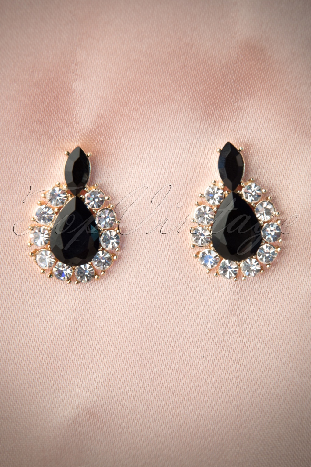 Teardrop Diamant Earstuds