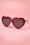 So Retro Heart Sunglasses Red 12909 20140312 0021W