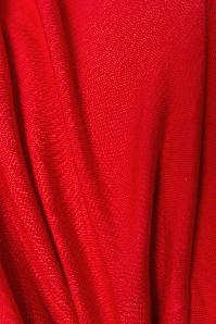 Banned Retro - Lady Folded Bolero in Vintage Red 3
