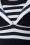 Miss Candyfloss - 50s Carla Striped Sailor Dress in Navy White 5