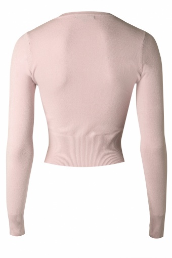 Bunny - 50s Paloma Cardigan in Pink 4