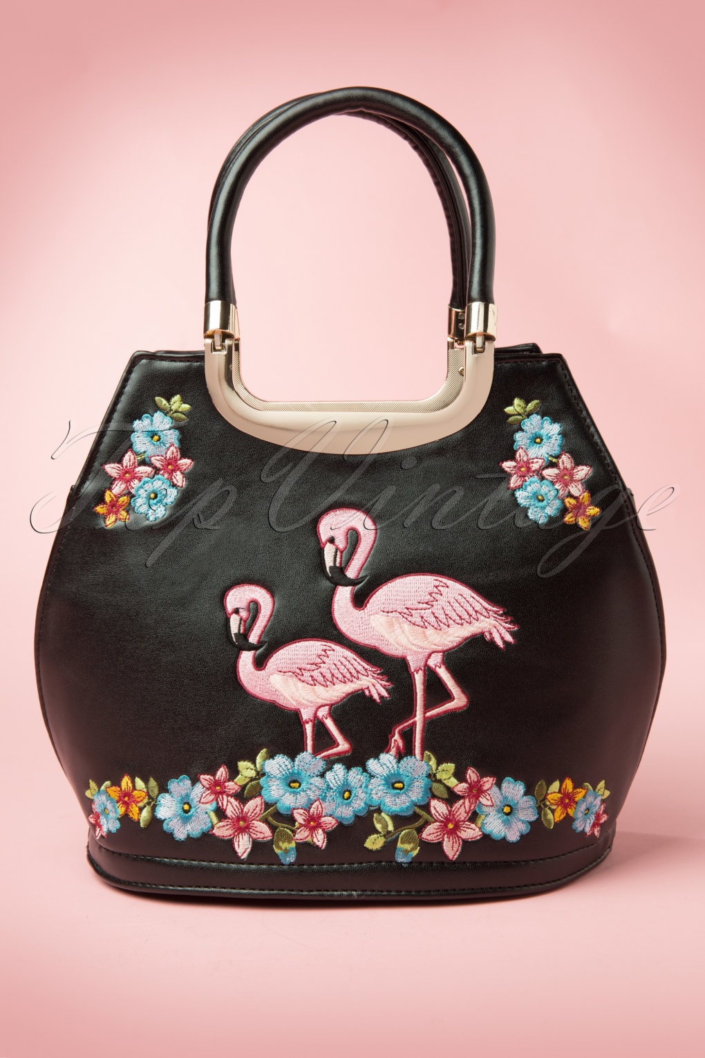 50s Flamingo Black