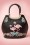 Banned Black handbag with Pink Flamingos 212 22 12773 20140604 0017W