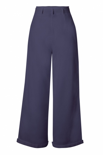 50s Audrey Trousers in Navy