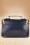 Banned Retro - Antieke Messenger Bag in blauw 6