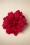 ZaZoo - Barrette et broche Fleur en rose fuchsia