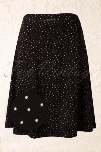King Louie Wide Patch Black Polka Skirt 123 10 12419 20140728 0002compWAV