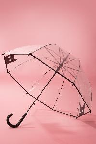 So Rainy - 50s It's Raining Cats Transparent Dome Umbrella 3