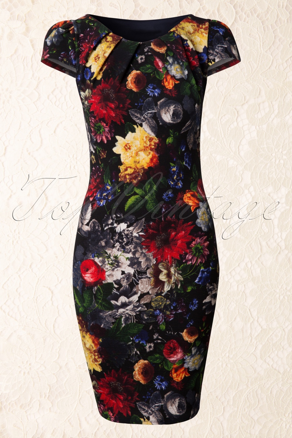 vintage floral gowns