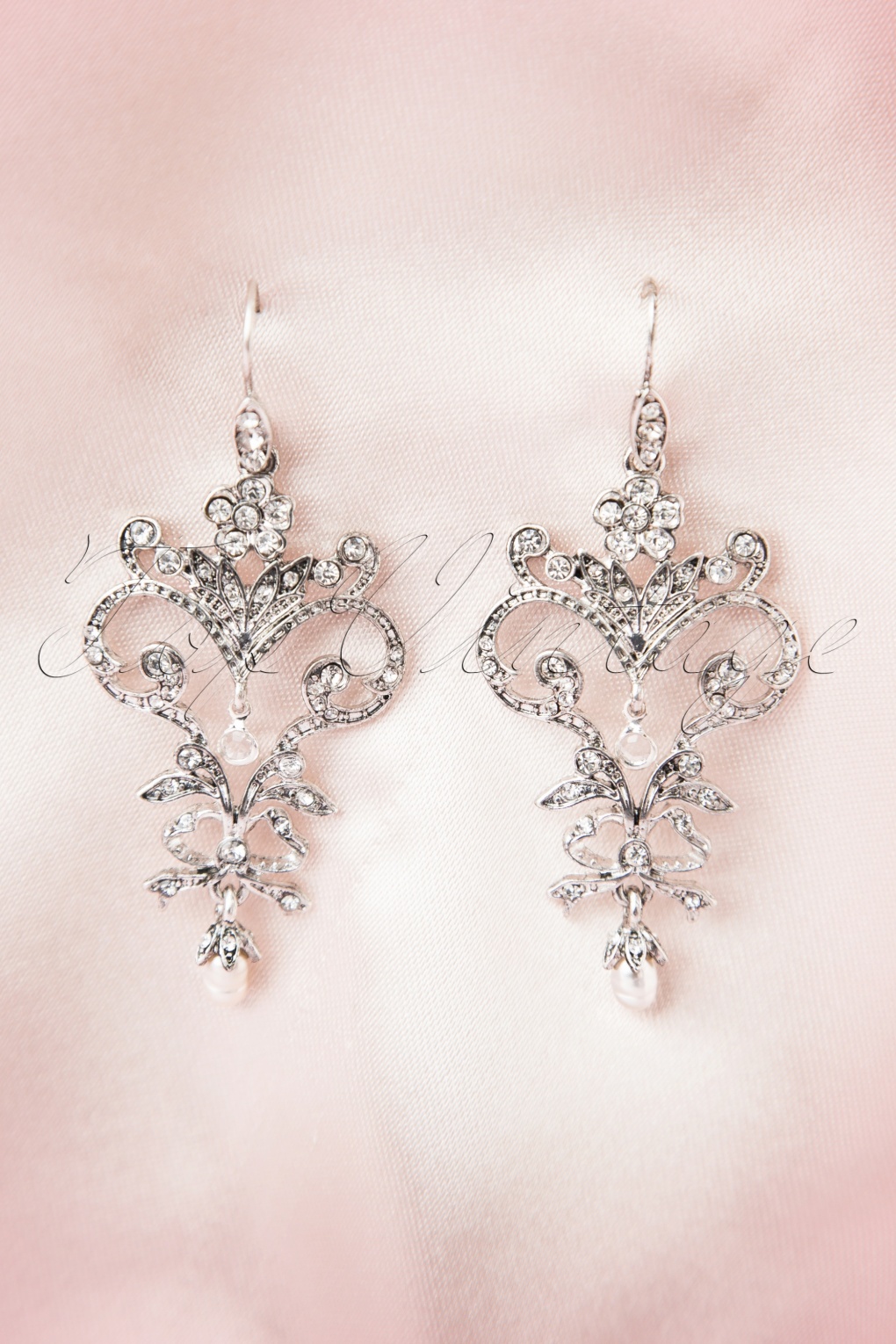 20s Edwardian Chandelier Drop Earrings
