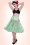 50s retro Petticoat chiffon in Mint Green