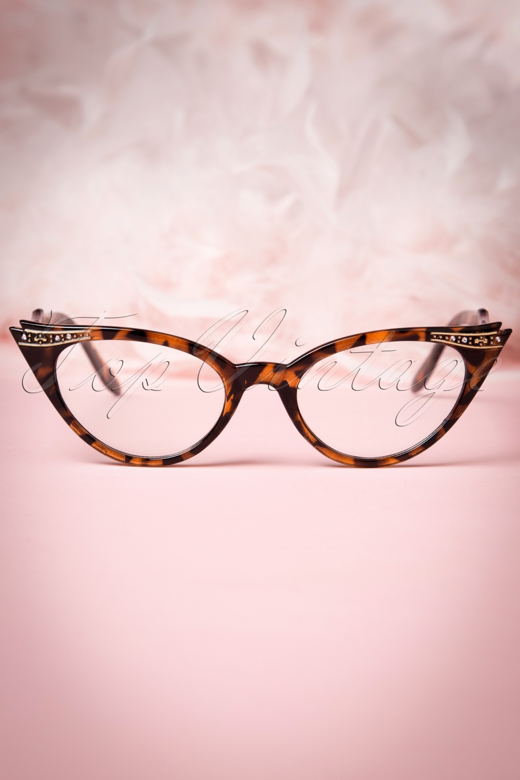 50s Geek Chique Fenelle Cat Eye Glasses In Tortoise