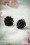 Collectif Clothing 50s English Black Rose Earstuds 330 10 10260 20141111 0013W
