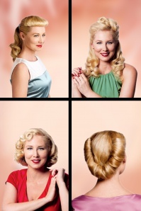 Lauren Rennells - Vintage Hairstyling: Rockin' Rollers Soft Leopard Print Hair Roller und Hairstyle Filler 6