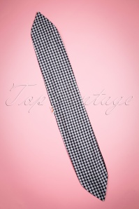 Be Bop a Hairbands - 50s I Love Gingham In My Hair Scarf 3