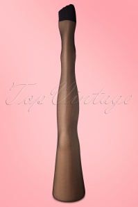 Lovely Legs - Classic Black Seamer Tights with Black seam 3