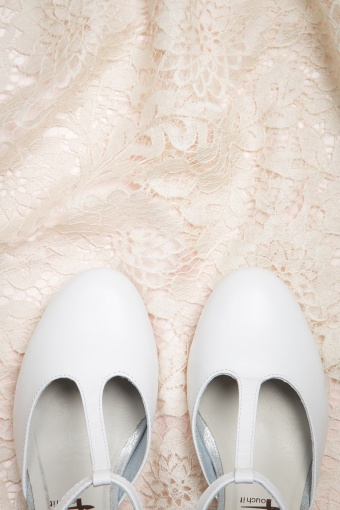 white t strap pumps