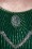 Frock and Frill - 20s Ziegfeld Flapper Dress in Emerald Green 8