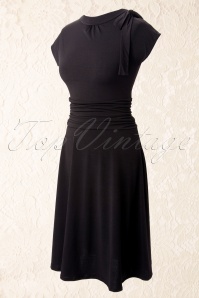 Retrolicious - Bridget Bombshell dress in Black 5