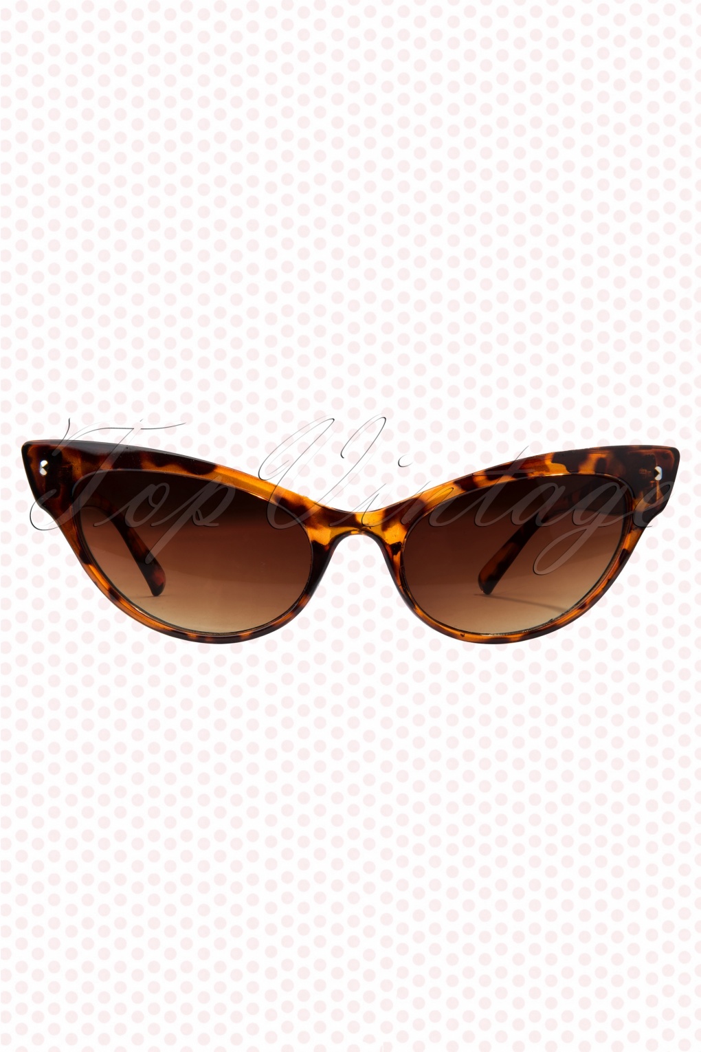 50s Venice Beach Cat Eye Glasses Tortoise 