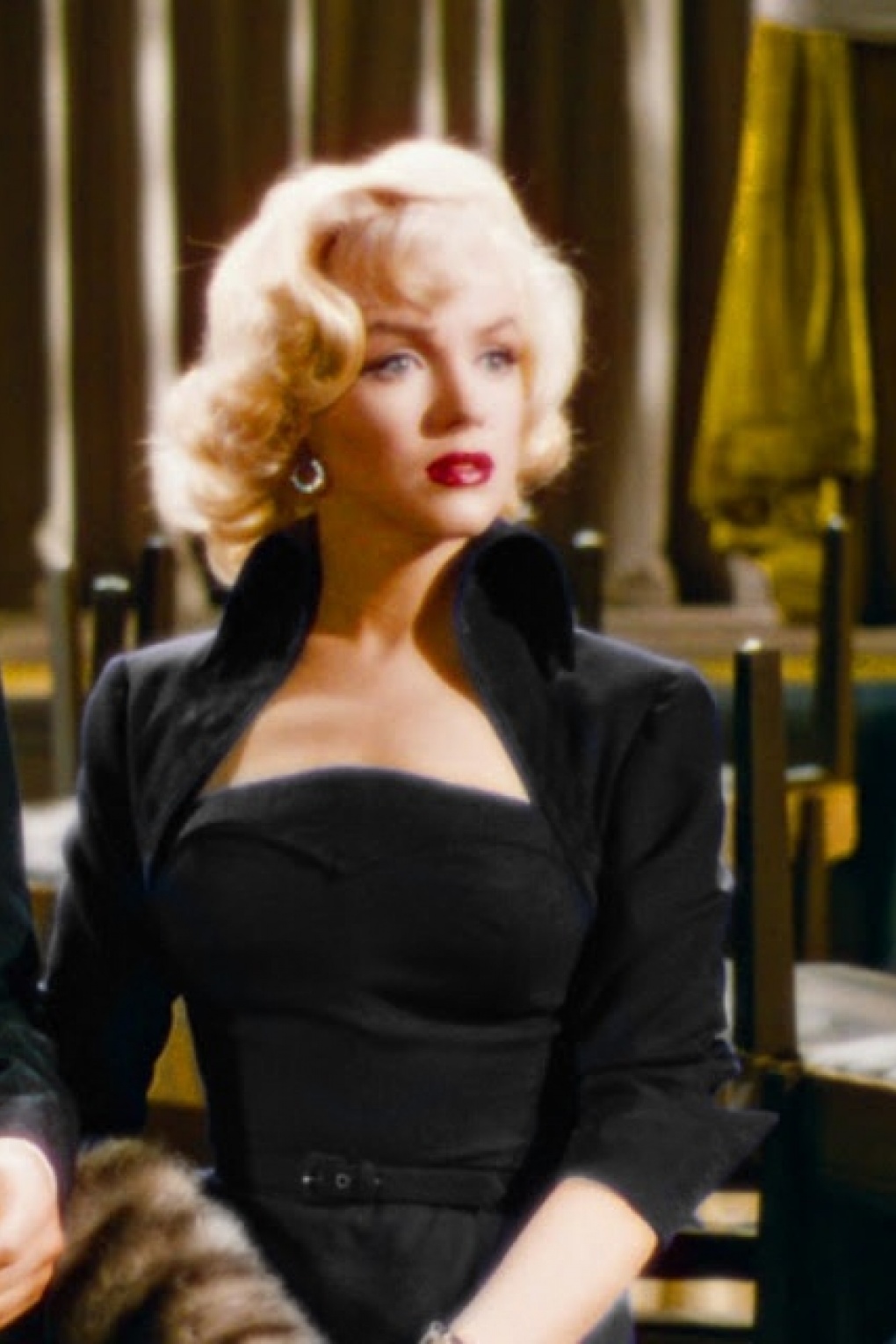 TopVintage exclusive ~ 50s Lorelei Marilyn Monroe Black Dress
