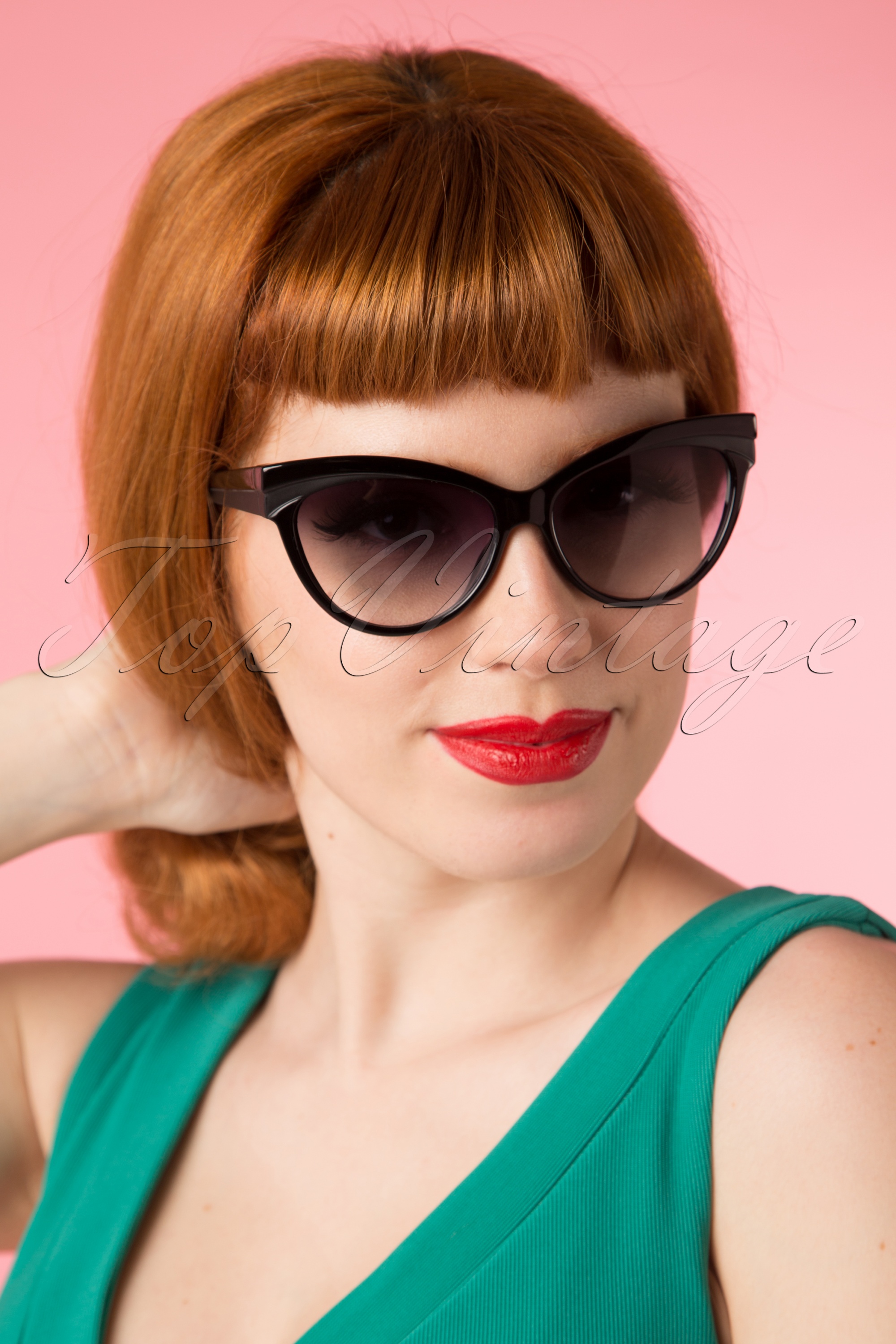 Collectif Clothing - Judy klassieke zonnebril in zwart
