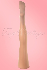 Classic Seamer Tights in Nude with Nude seam