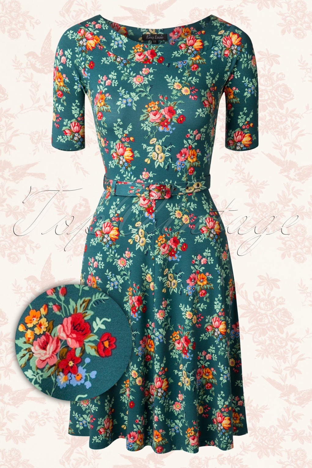 50s Romance Skater Dress