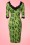 Vixen Green Fun Pencil Cat Dress 100 49 15246 20150208 0005W