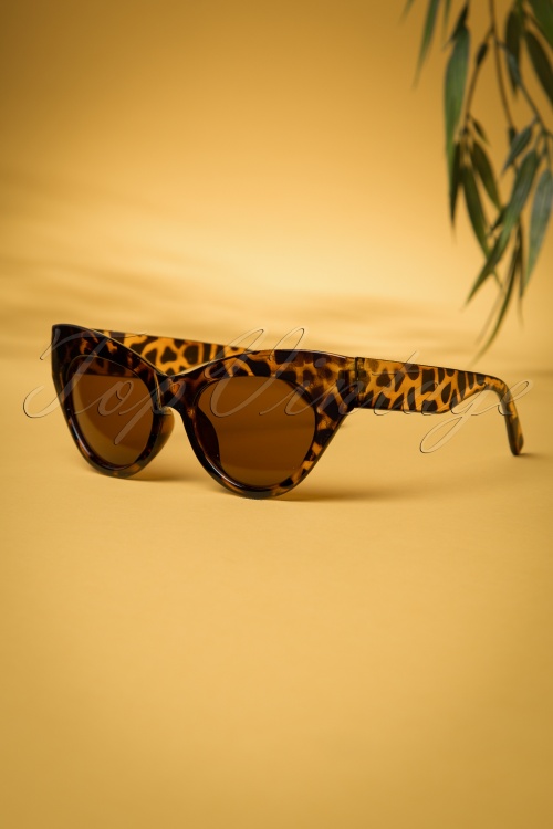 So Retro - 50s Ida Retro Sunglasses in Tortoiseshell 3