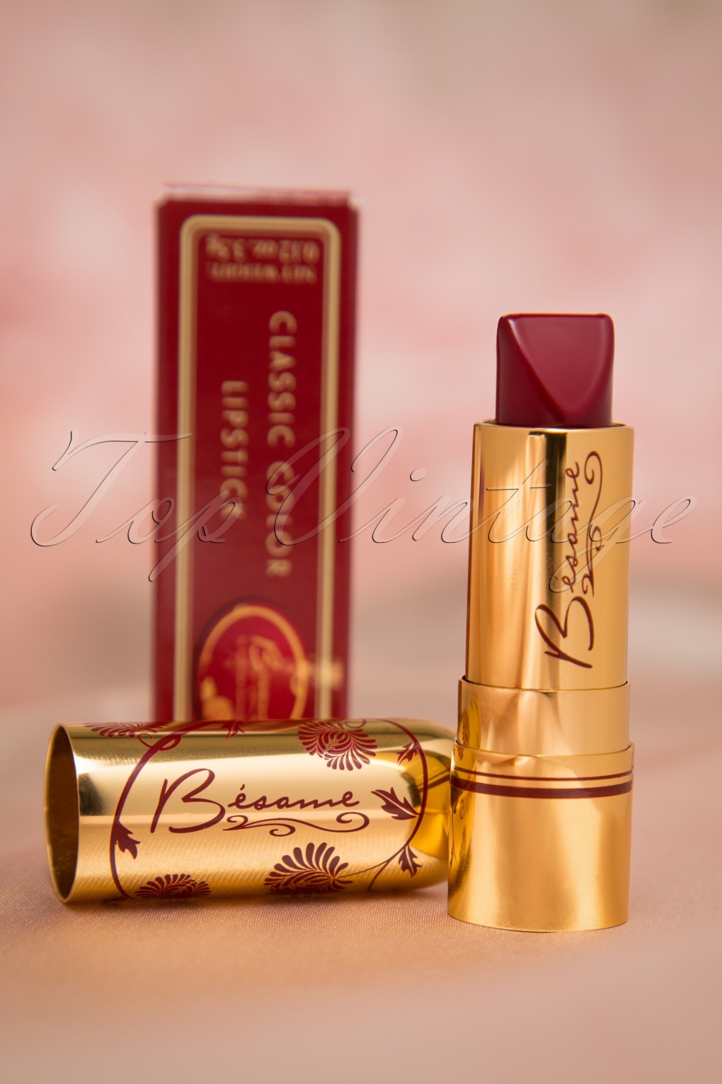 Classic Colour Lipstick Cherry Red   60314 Besame Cherry Red Classic Lipstick 520 20 14988 20150330 002W Full 