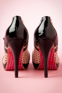 Banned Retro - 50s Mary Jane Pumps in Black and Nude 5