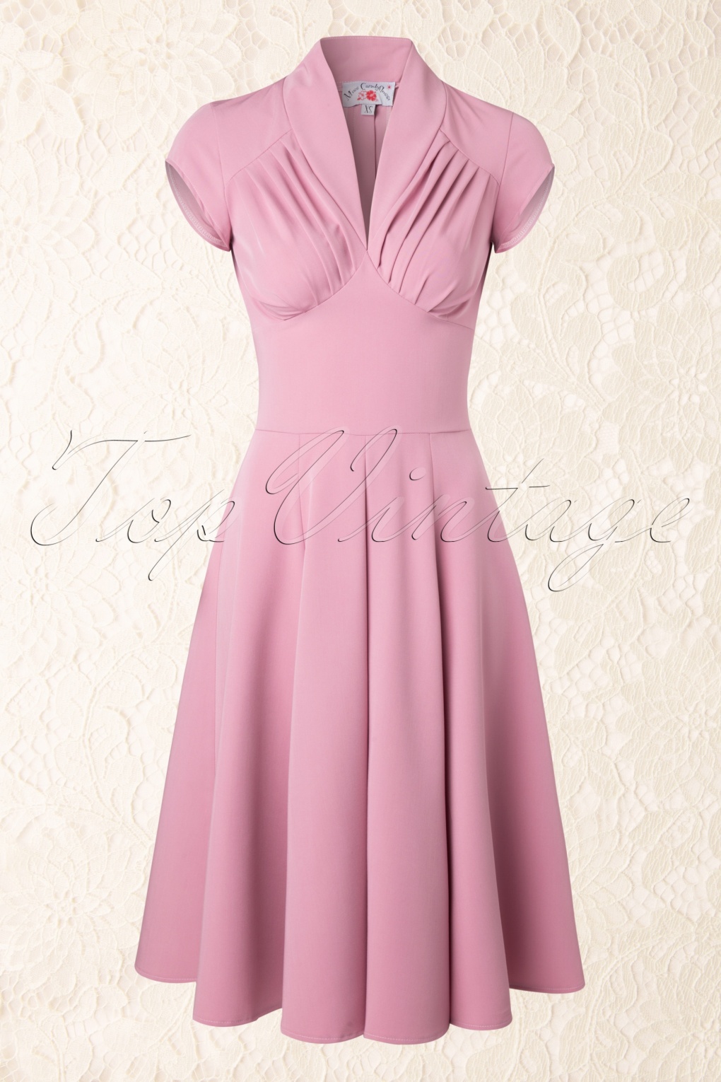 fuchsia swing dress