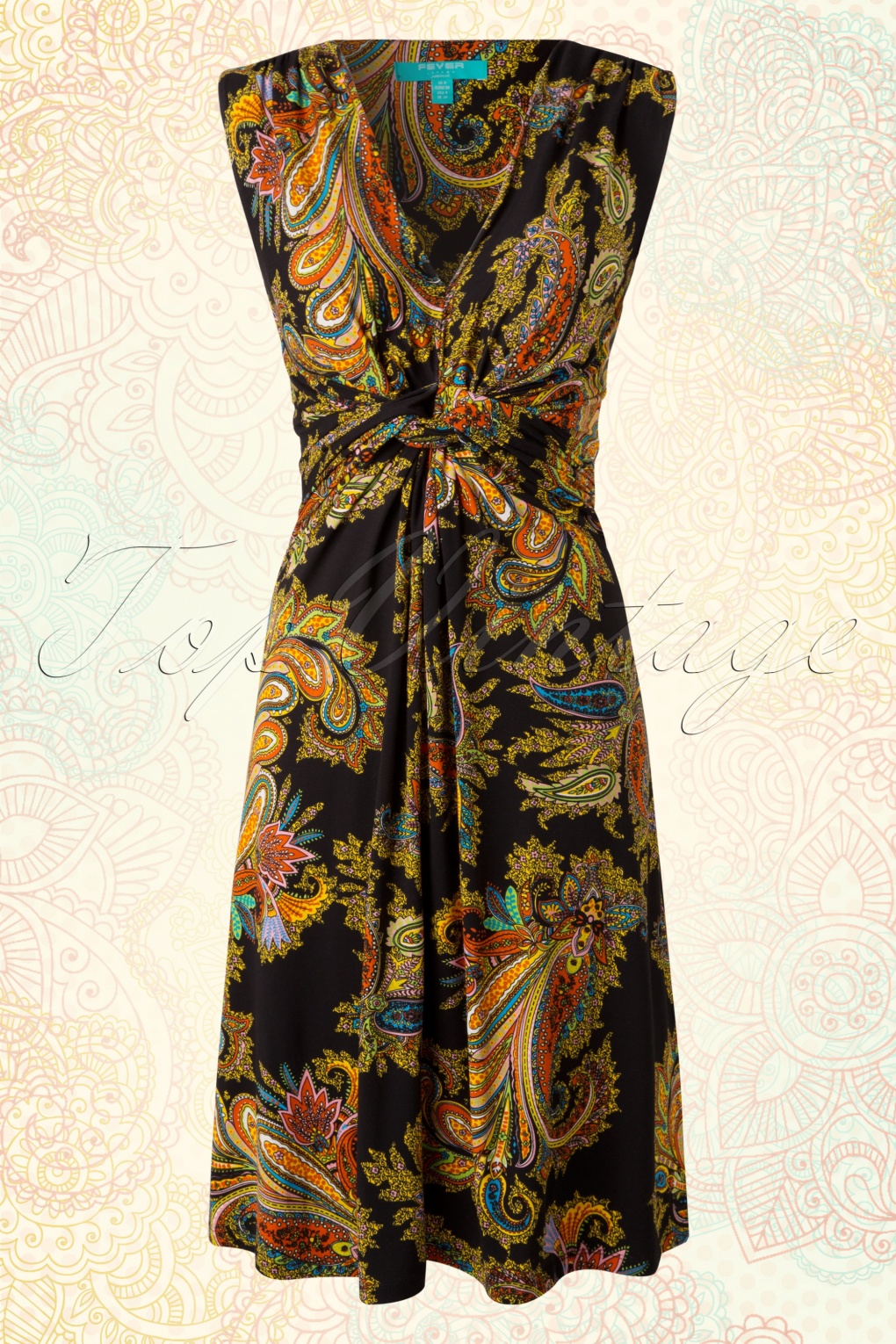 the bar silk twist dress
