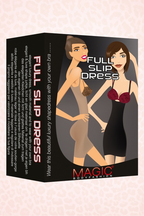 MAGIC Bodyfashion - Full-Slip-Kleid in Nude 2