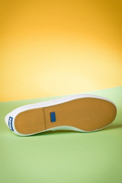 Keds - Champion Core Text Turnschuhe in Weiß 8