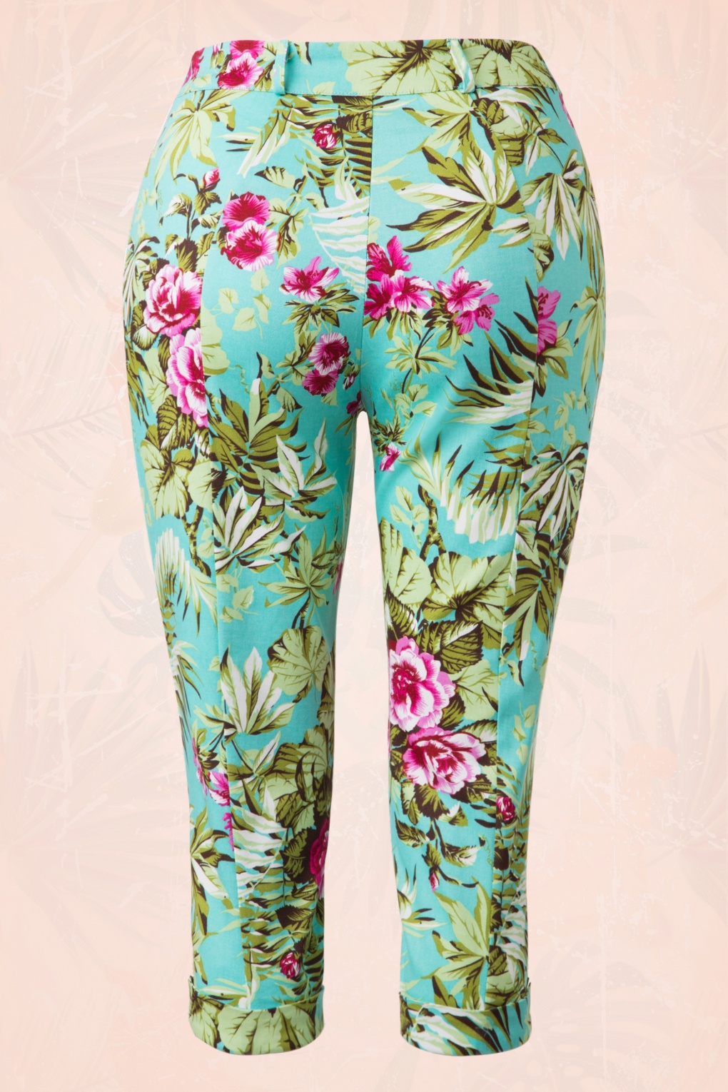 flowy flower pants