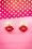 Lola Lips Studs in pink white Earrings 330 20 16000 06122015 06W