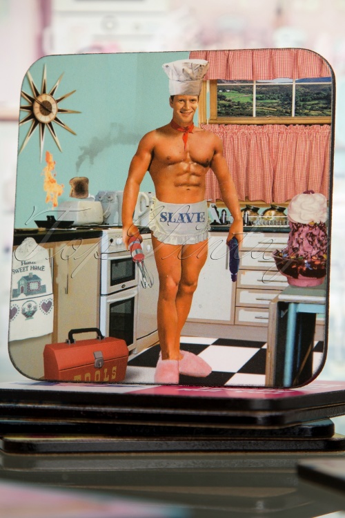 Betty Knows Best Coaster Slave man in the kitchen 509 90 16133 07062015 11W