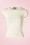 Collectif Clothing Alice Top Cream White 111 50 14387 01WB