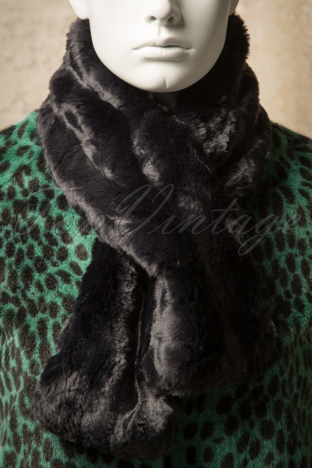 OUR LEGACY FROSS SCARF / BLACK FAKE FUR メンズ | cubeselection.com