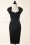 Collectif Clothing Regina Bengaline Pencil Dress Black 14747 20141214 0004