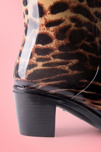 Missy - Grrr Leopard Rain boots 8