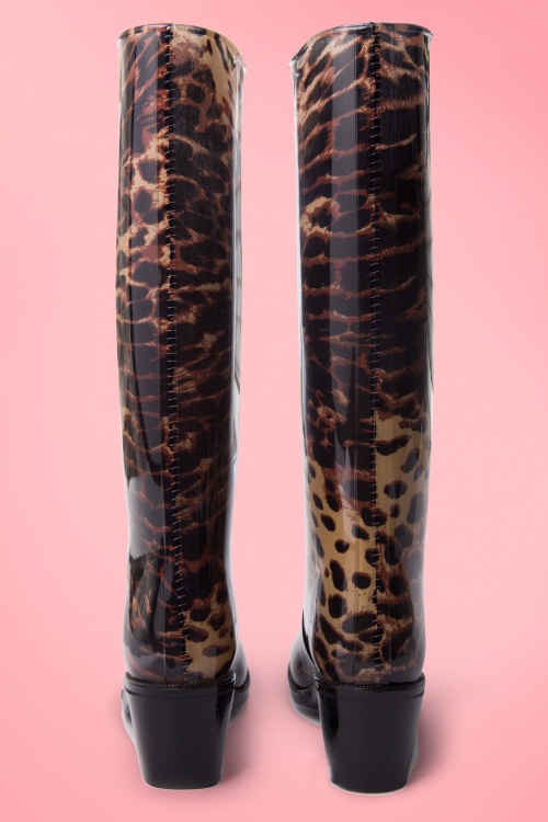 Missy - Grrr Leopard Rain boots 5