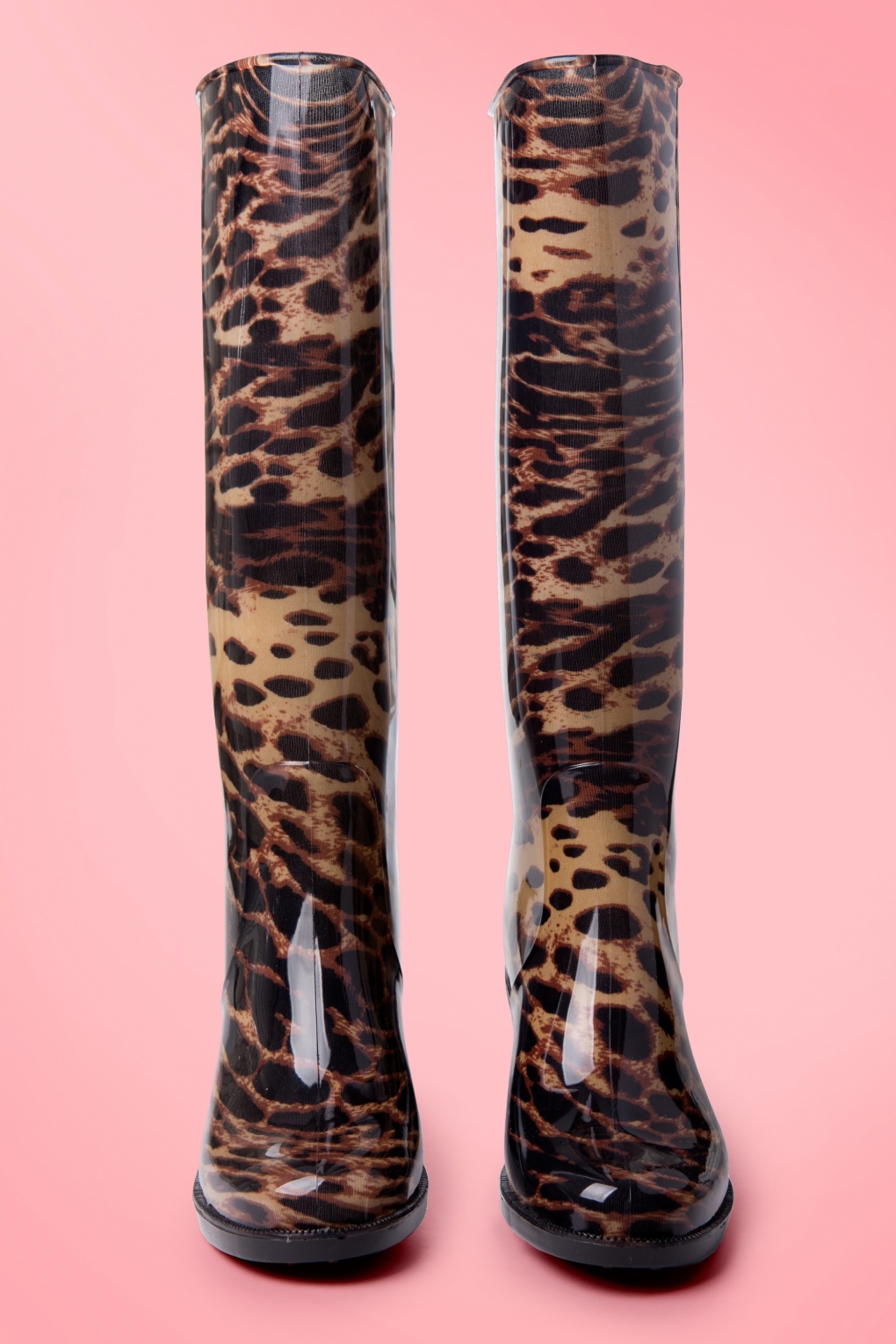 snow leopard rain boots