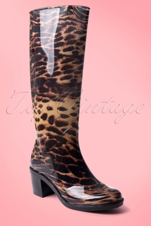 Missy - Grrr Leopard Rain boots 2