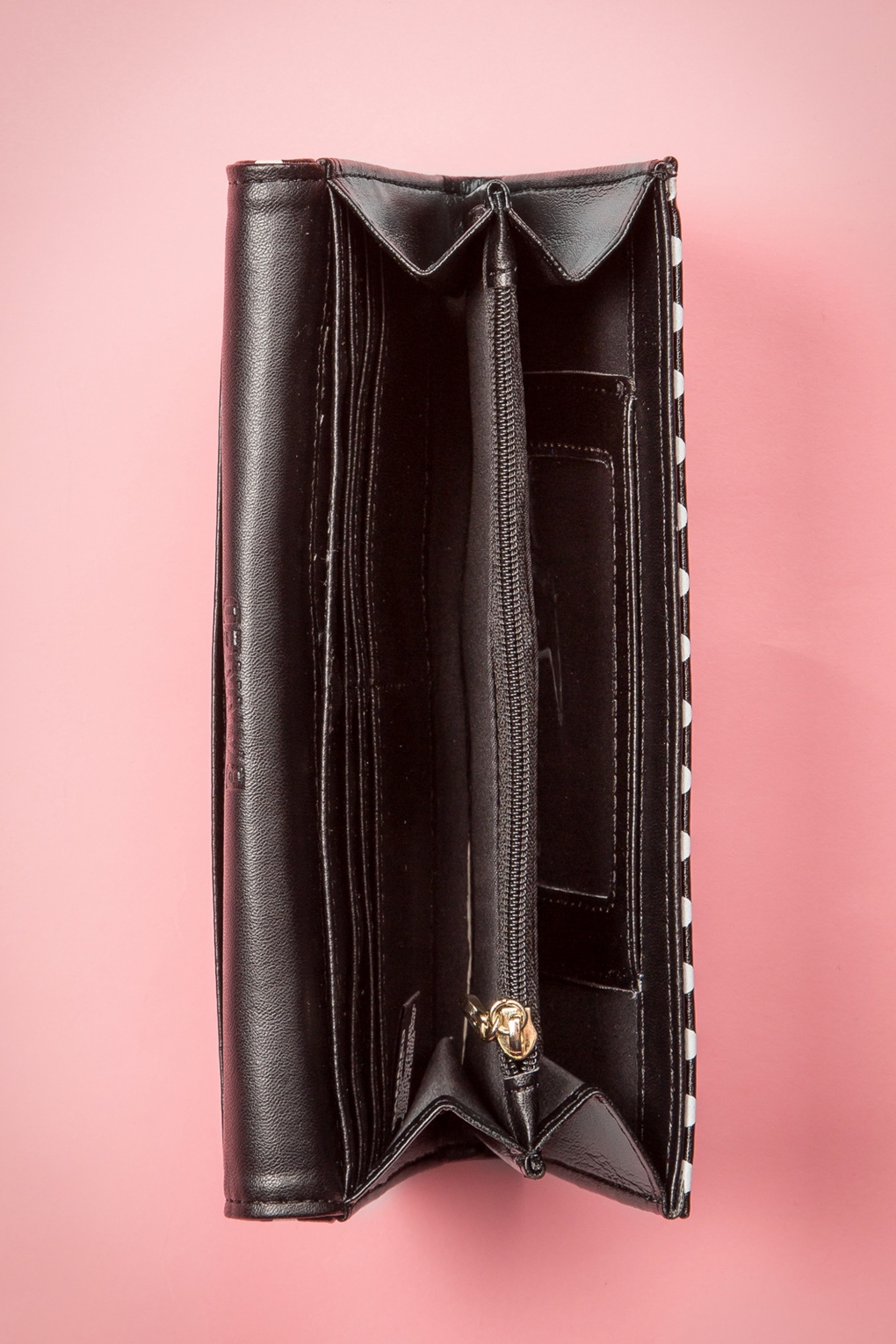 Bannedlucille Pu Leather Cherry Embroidery Polka 50s Retro Vintage Purse | INDIA
