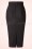 Bettie Page Clothing - 50s High Time Pencil Skirt in Black 8